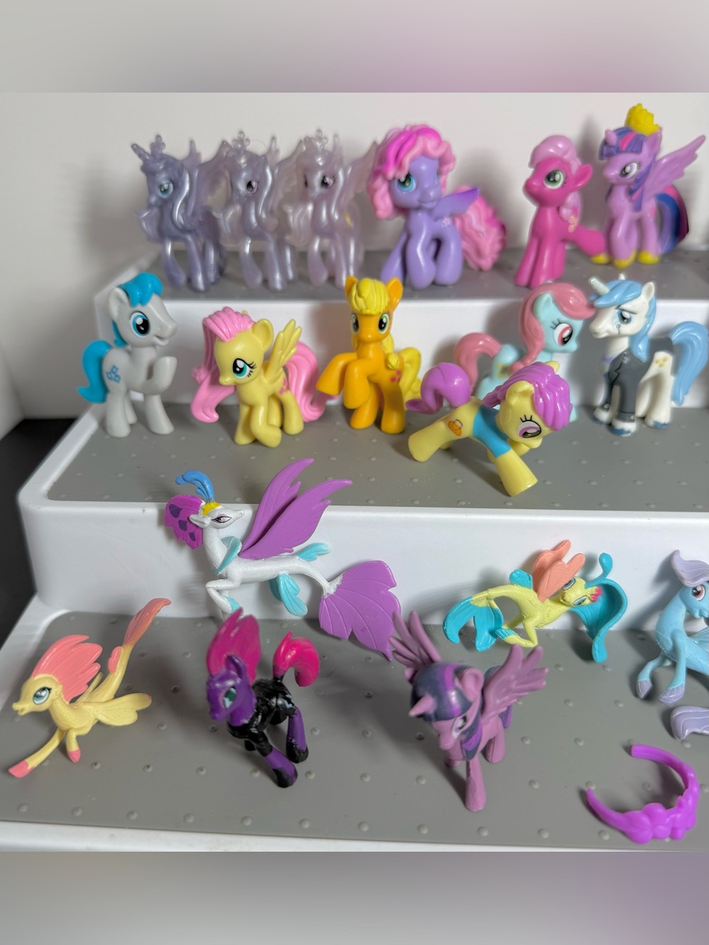 My Little Pony MLP G4 Blind Bag Mini Figures Lot of 34 w/ Movie Characters - Picture 2 of 6